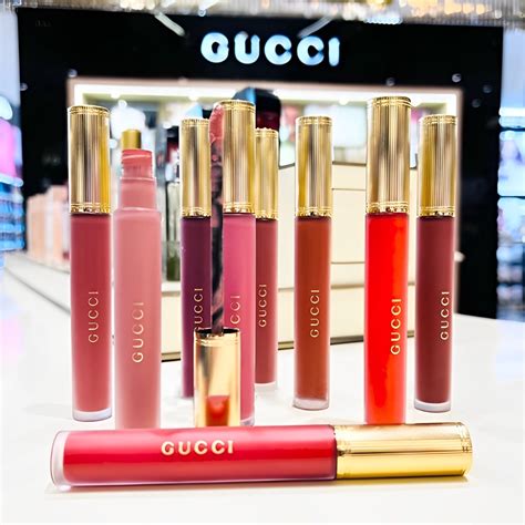 gucci trui rode lippen|Gucci matte lipstick.